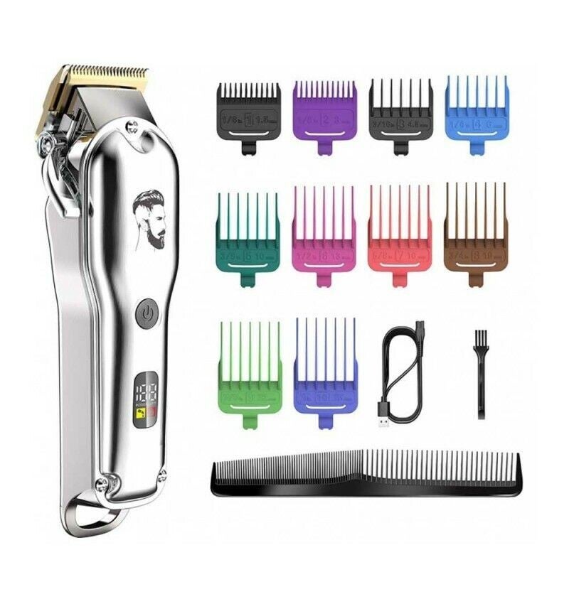 Maquina cortador para barbero barba cabello peluquería peine