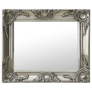 Miroir Salle De Bain Arc 40x50cm Moderne Sans Cadre - Bords Biseautés - Montage Mural