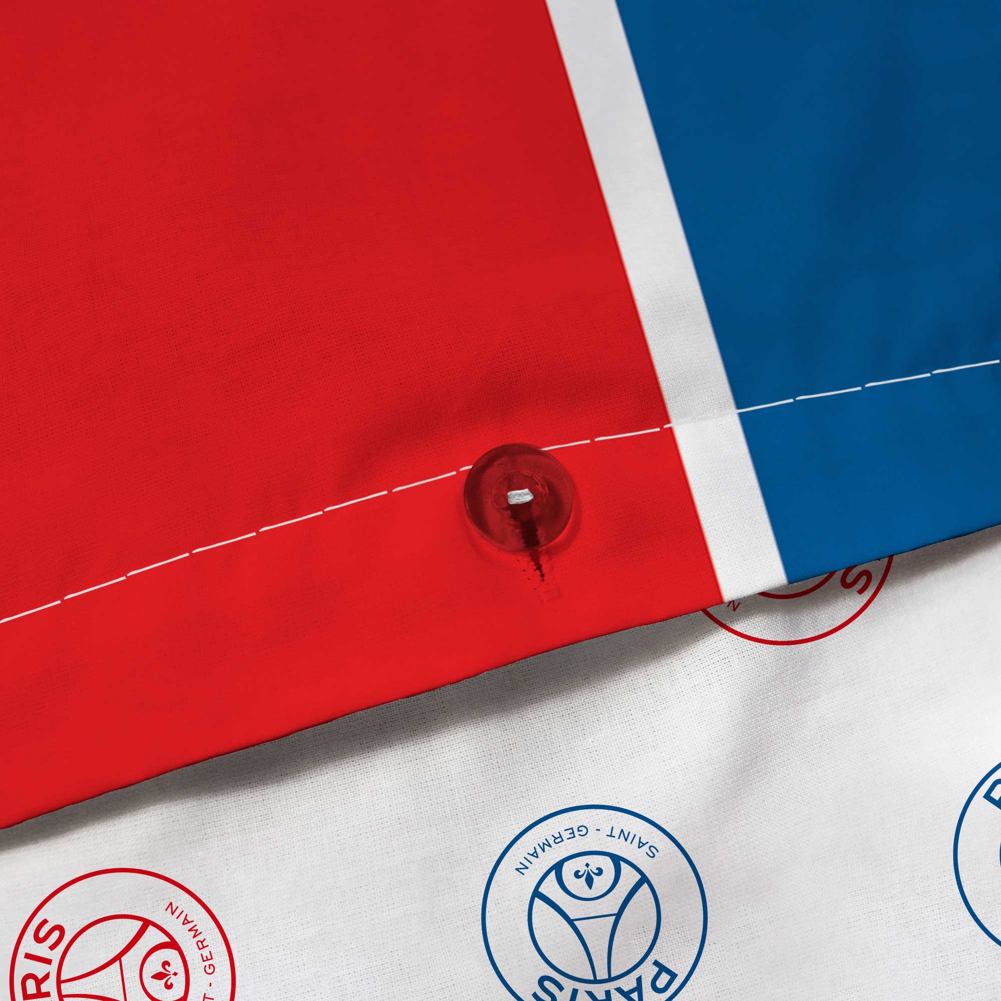Parure de lit imprimée 100% coton, PSG CLASSIC - 8