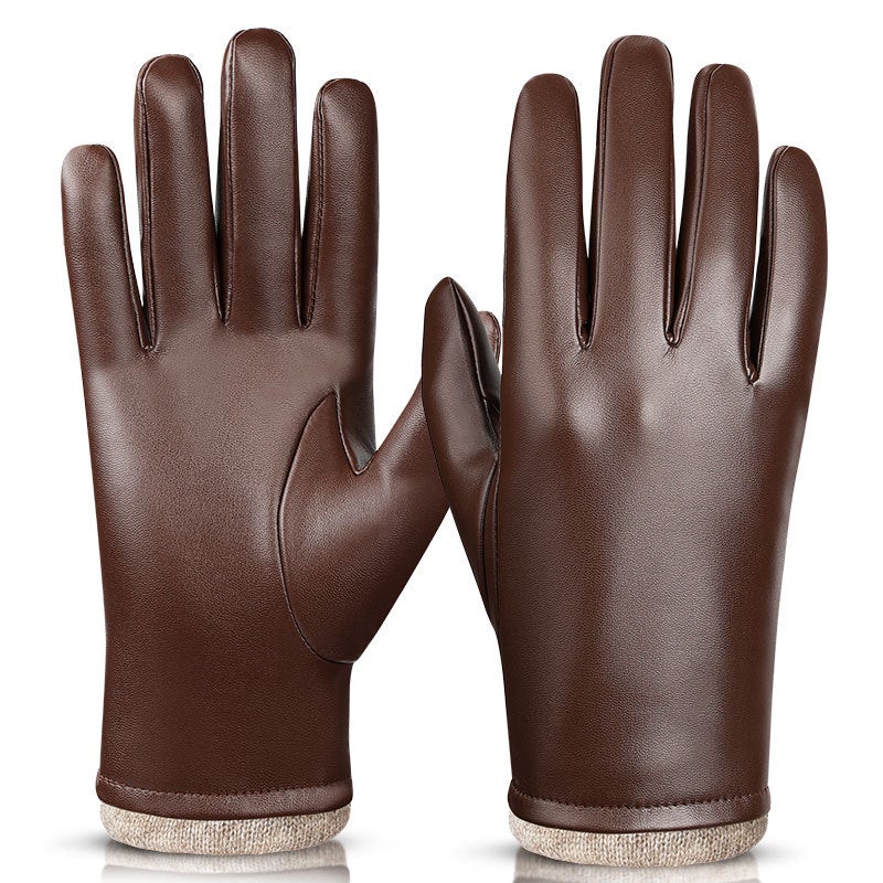 2 Paia Guanti Invernali Termici Antivento Uomo Donna, Touch Screen, Antiscivolo Con Silicone, Per Corsa Bici, Nero M