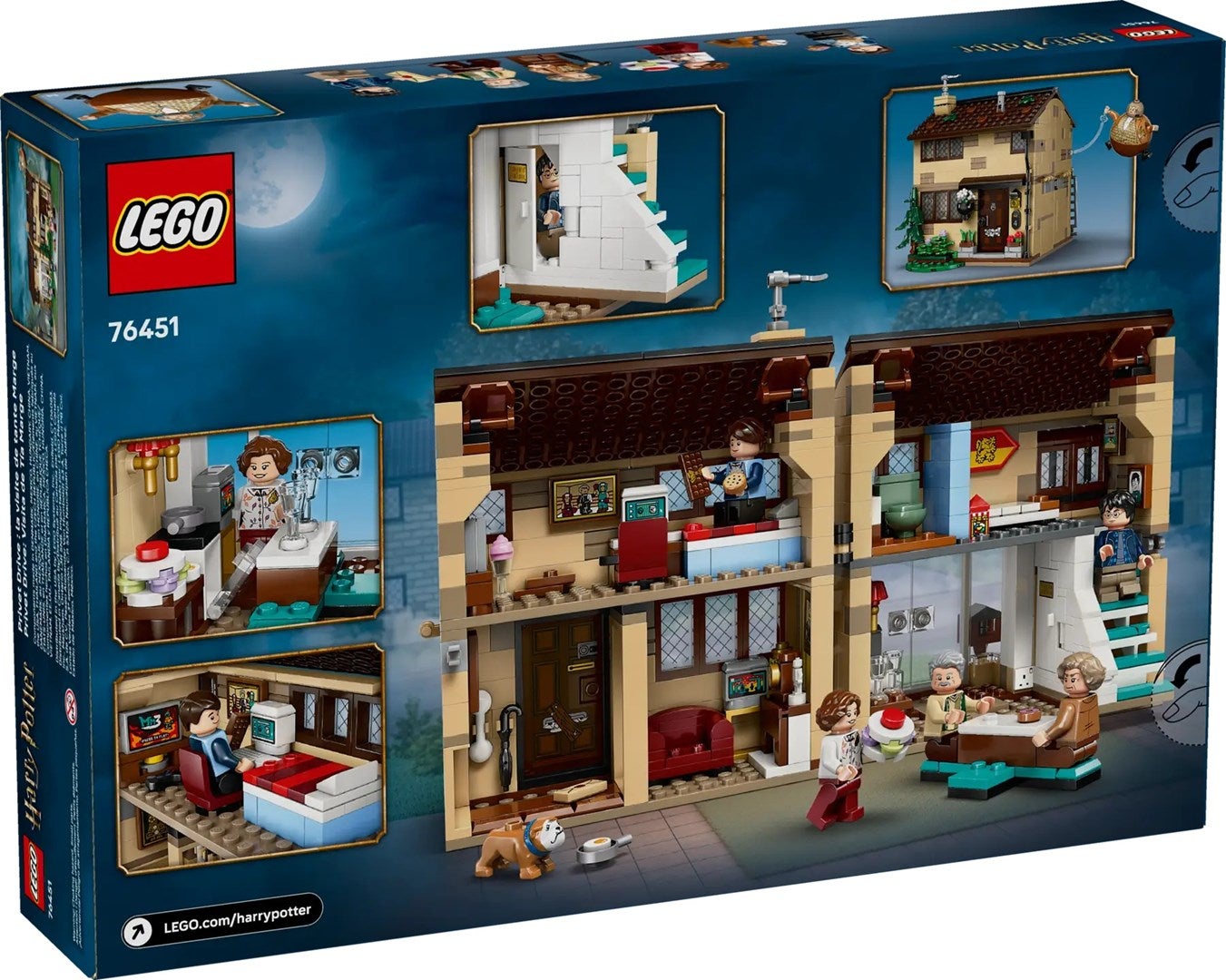 LEGO HARRY POTTER 76451 PRIVET DRIVE : LA VISITE DE TANTE MARGE - 2