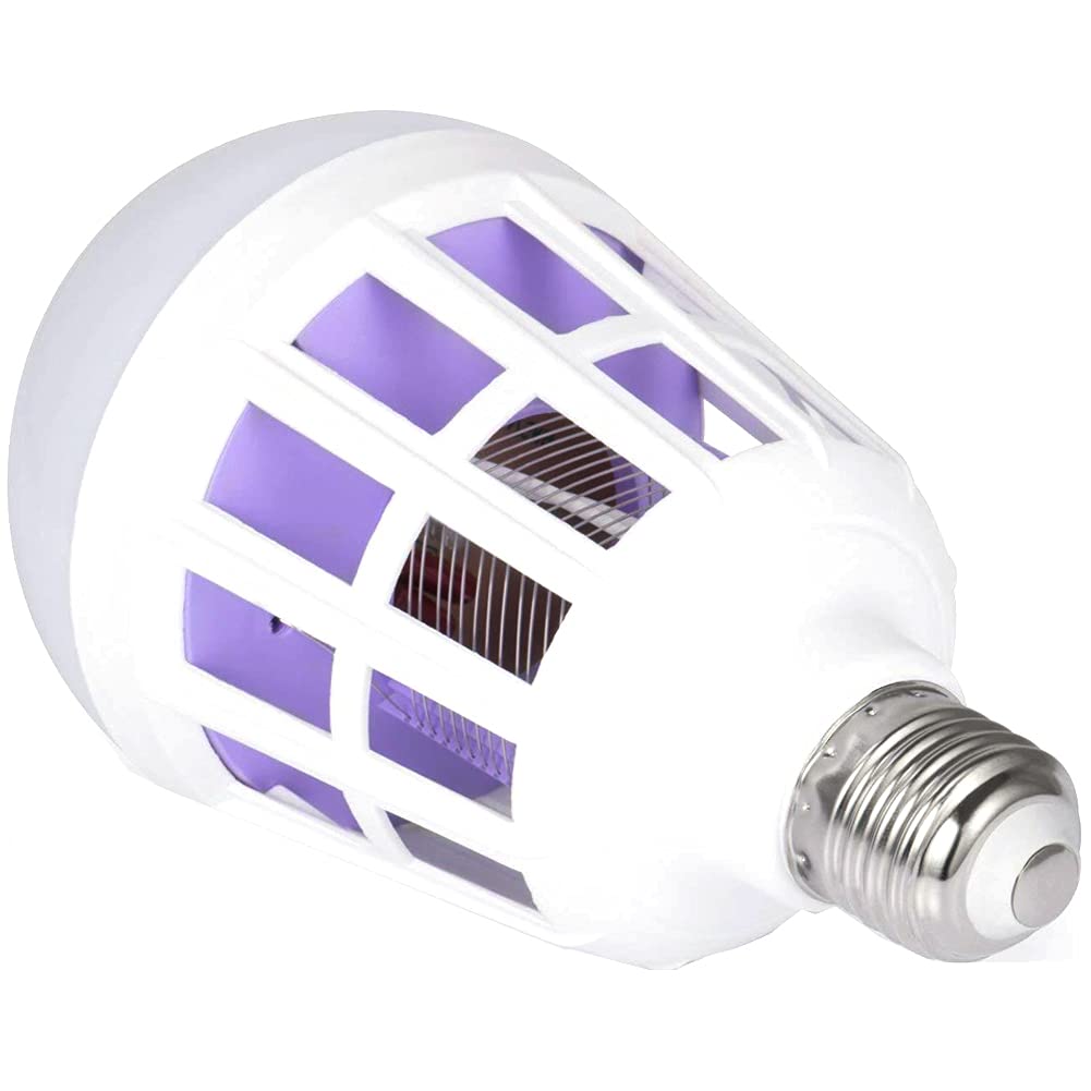 Żarówka LED 15W 220v do zwalczania komarów, trzonek E26 / E27, do oświetlenia, lampa owadobójcza, pułapka na owady, światło odstraszające komary