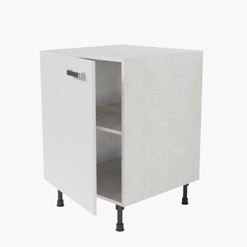 Meuble de cuisine bas - 60 cm - Blanc - 2