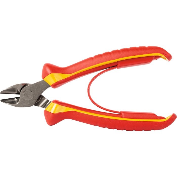 Pince Coupante Diagonale KING TONY 621106 - 165 Mm, Acier Forgé Avec Poignées Ergonomiques