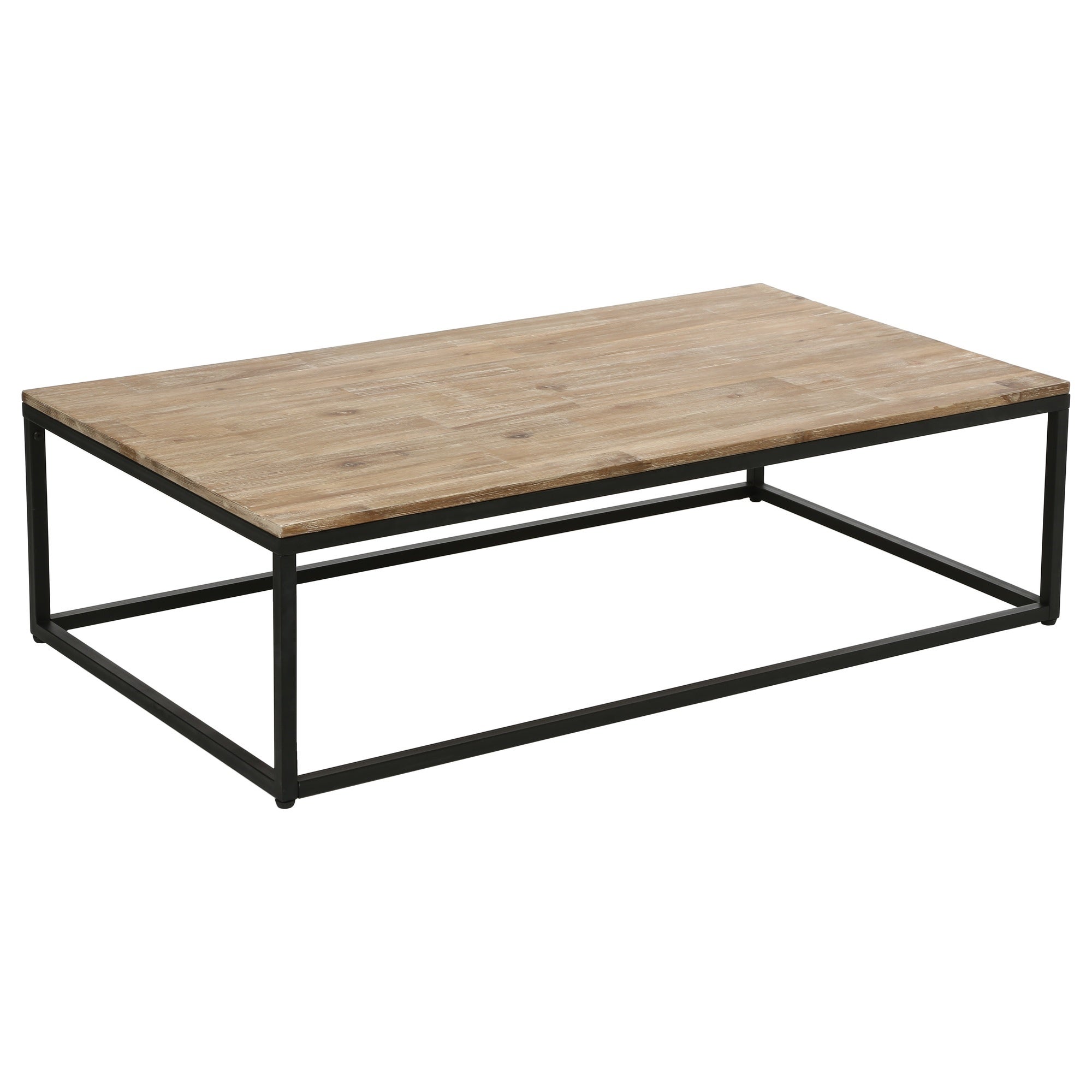 Wellhome  Mesa De Centro 115X65x32,5 Cm En De Madera Marrón , Leroy Merlin