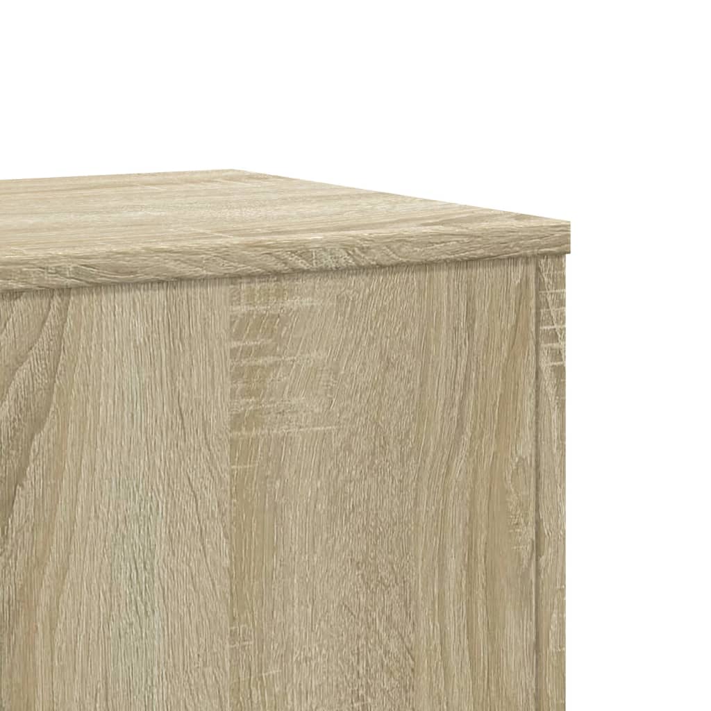 Supports pour plantes 2 pcs chêne sonoma bois d'ingénierie - 8