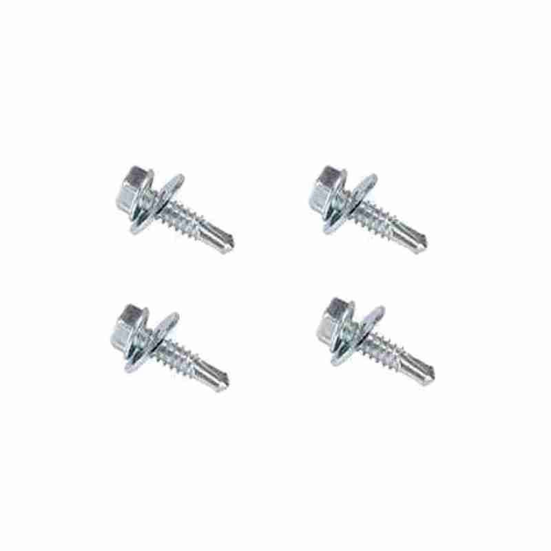 Viti Distanziali Per Targhe In Acciaio Inox - Supporto Doppia Testa Oro, 12x100mm - Foto 2