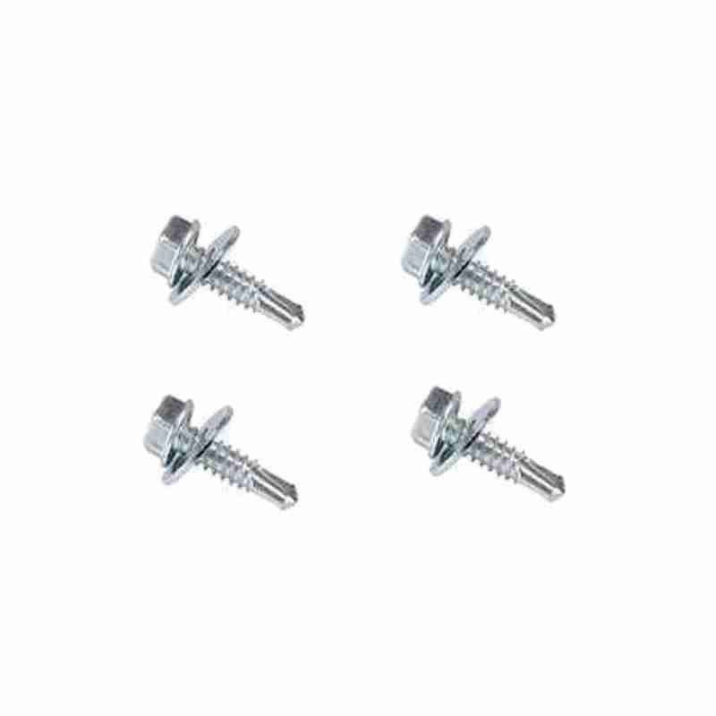 Viti Distanziali Per Targhe In Acciaio Inox - Supporto Doppia Testa Oro, 12x100mm - Foto 2