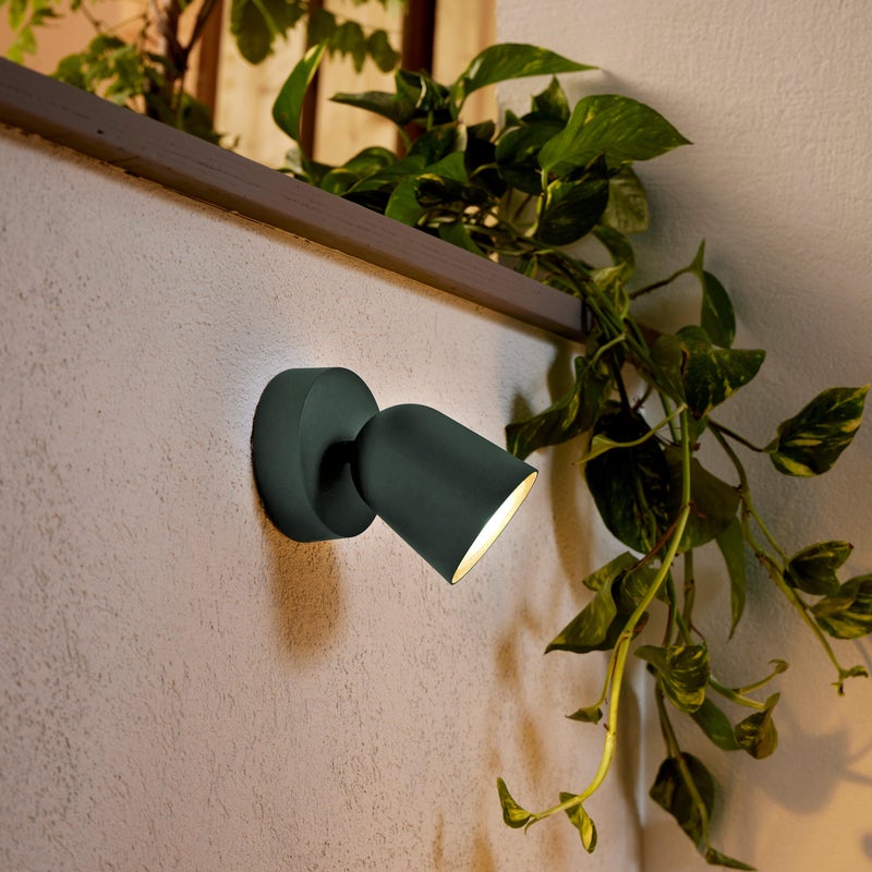 Kinkiet zewnętrzny PHILLY - 1 x GUI10 maks. 25 W - P44 - Ciemnozielony - INSPIRE