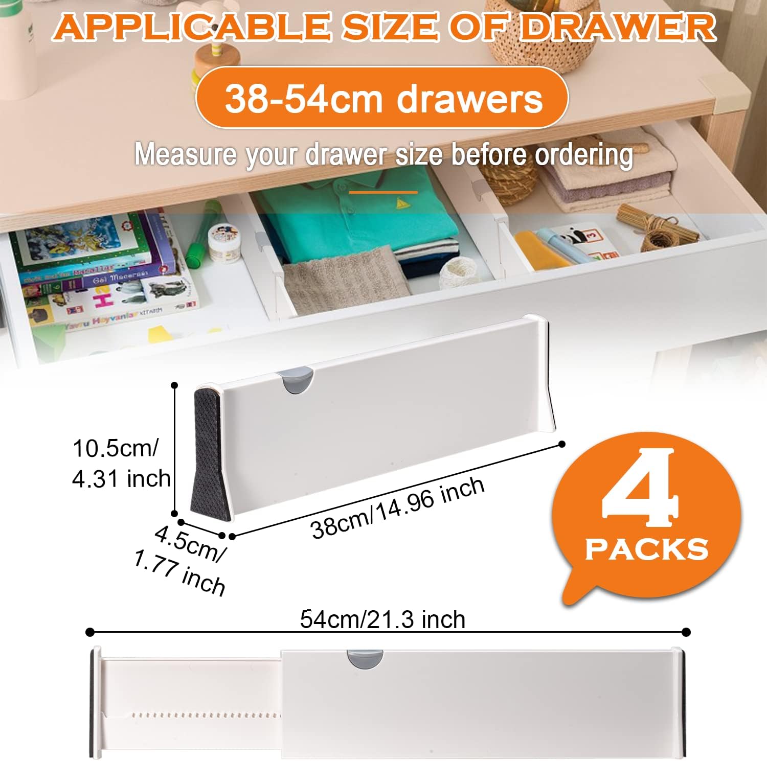Set di divisori per cassetti - RAU 1 cassettina portaminuteria con 16 scomparti