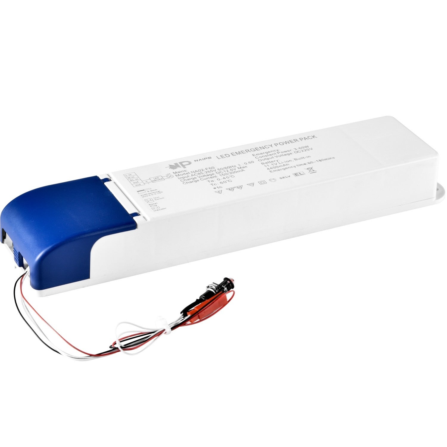 Ledkia Driver de Emergencia para luminaria LED Full Load 60 W | Leroy ...
