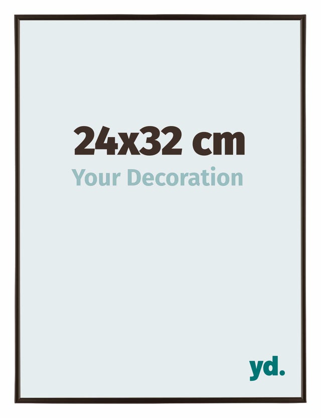 yd. Cadre photo 24x32 cm - Anthracite - Plastique - Evry