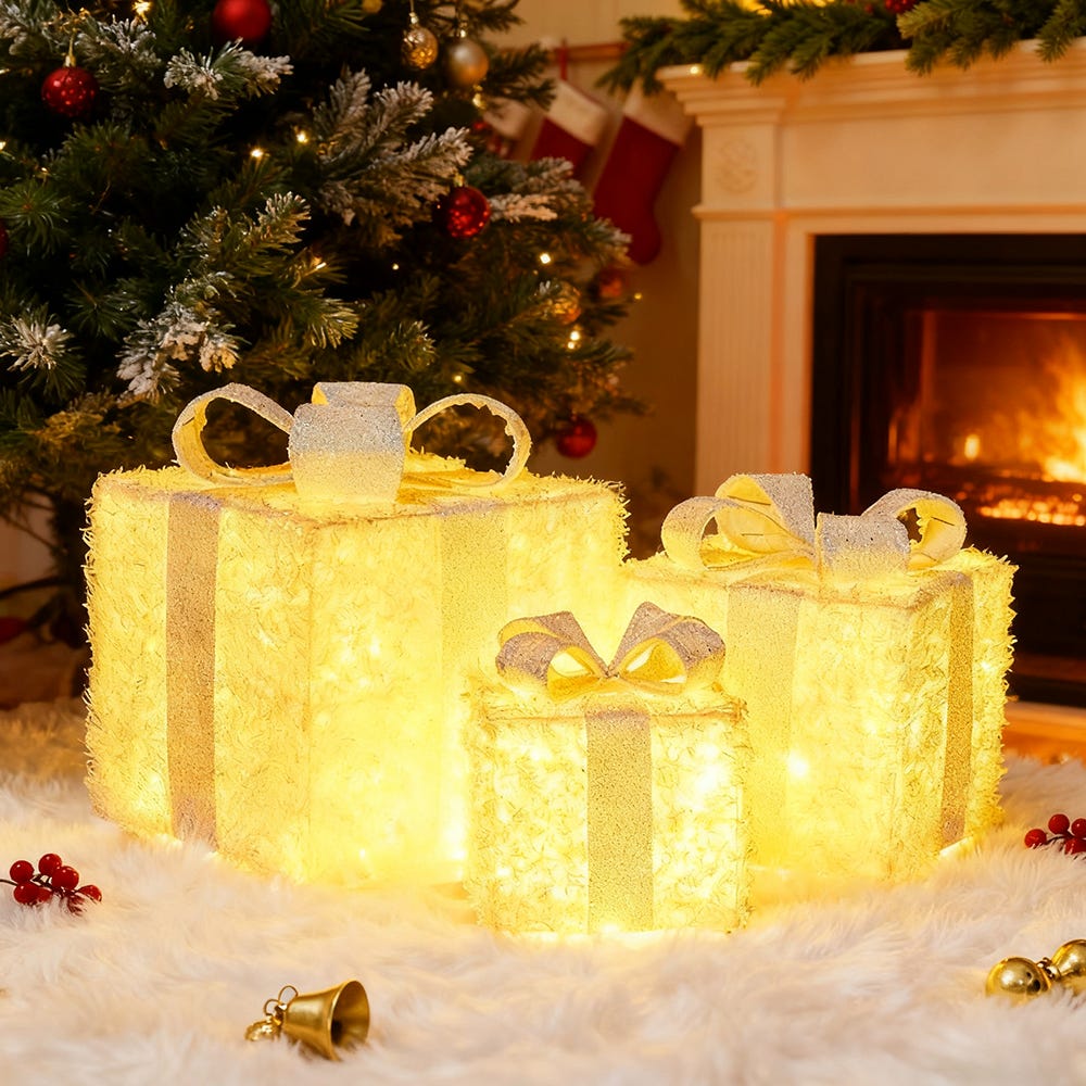 Décoration de Noël éclairée sur pied de 70 cm, décorations de Noël Décoration de Noël éclairée sur pied de 70 cm, décorations de Noël