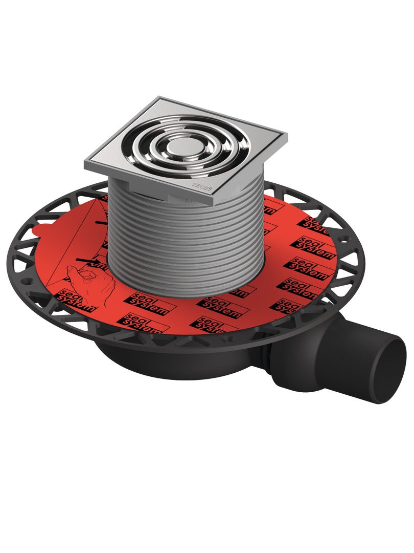 Juego de desagüe TECEdrainpoint S 110, extraplano, con brida universal ...