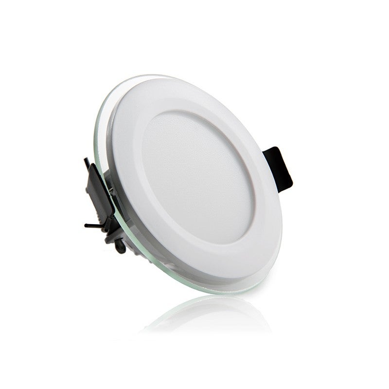 Spot Downlight Led 6w 450lm 6000ºk Verre Circulaire Ø95mm 40 000h Gr Mb01 6w O Cw Leroy Merlin 5119