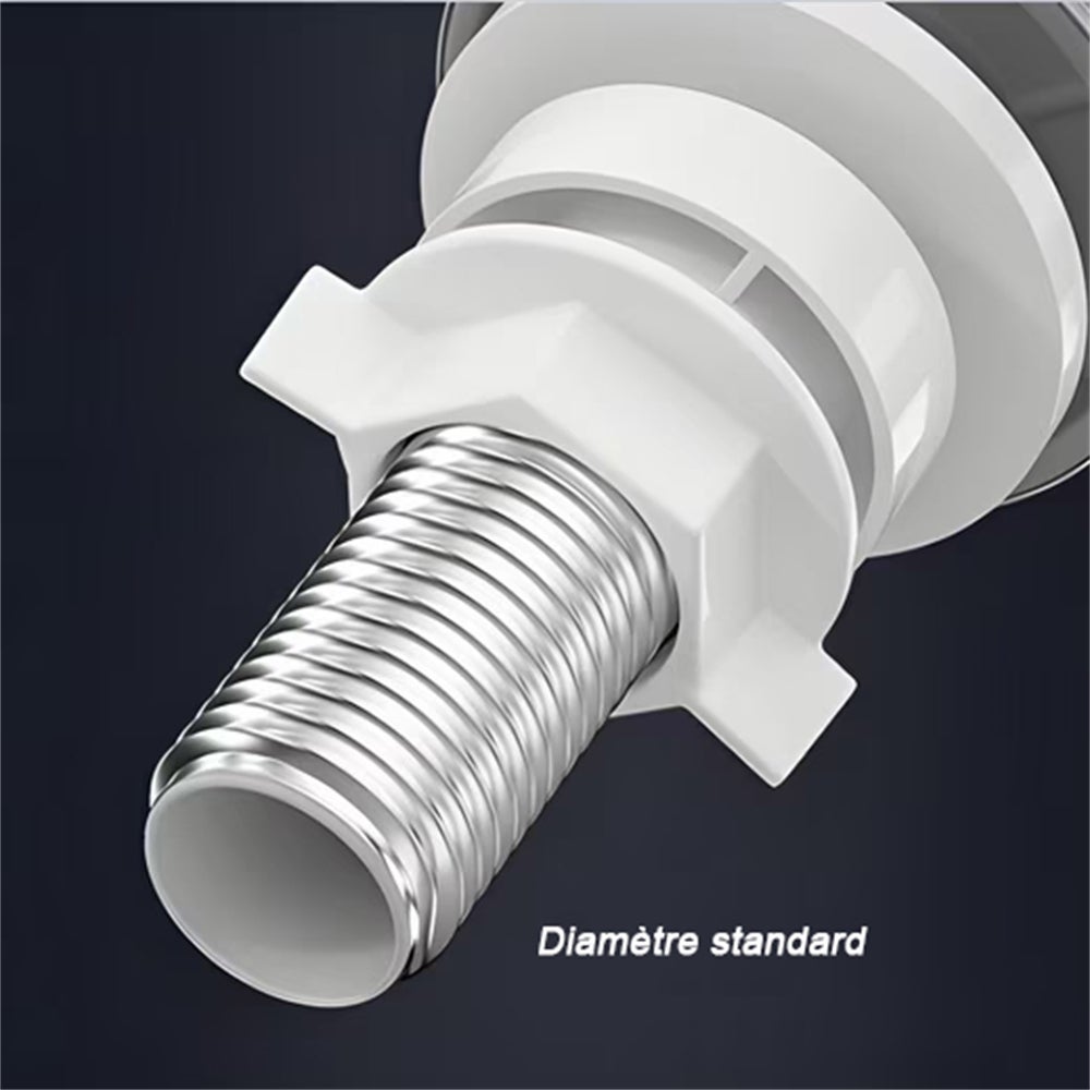 Robinet Chauffant Électrique à Affichage LED, Température Réglable, Chauffage Ultra Rapide, Rotation 360°, Acier Inox 304, Sécurité Renforcée - 8