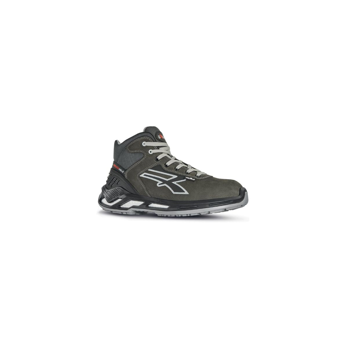 Zapatos de seguridad bajos Frank negro/amarillo 46 S1P Upower | Leroy Merlin