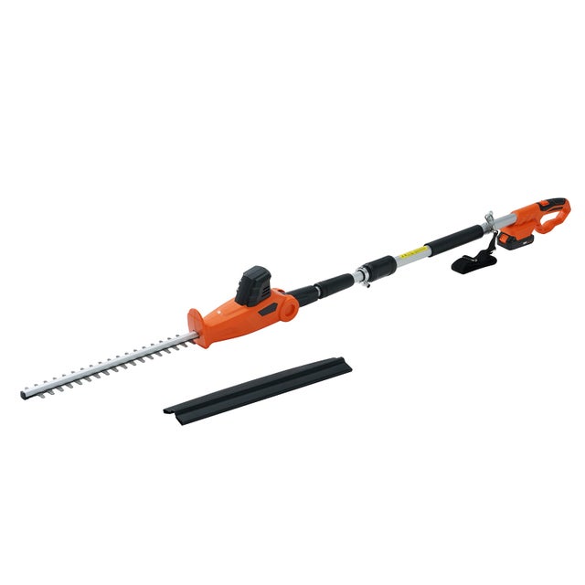 SucceBuy Tagliasiepi telescopico a batteria da 20 V con lama da 18