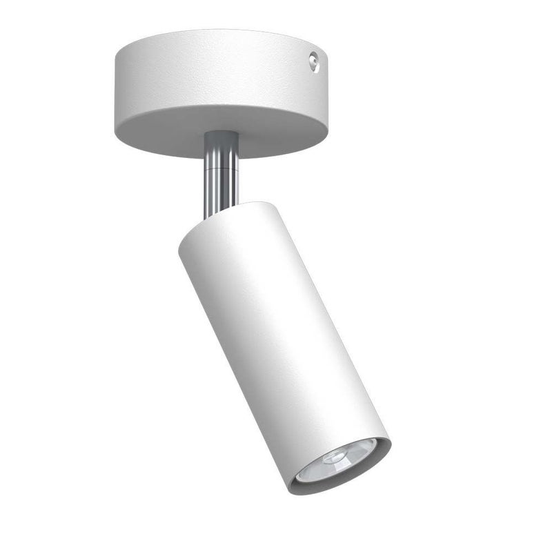 Reflektor sufitowy spot natynkowy Point okrągły biały 1xGU10x4W wym: 17,5 x 8 x 8 cm metal Brosline