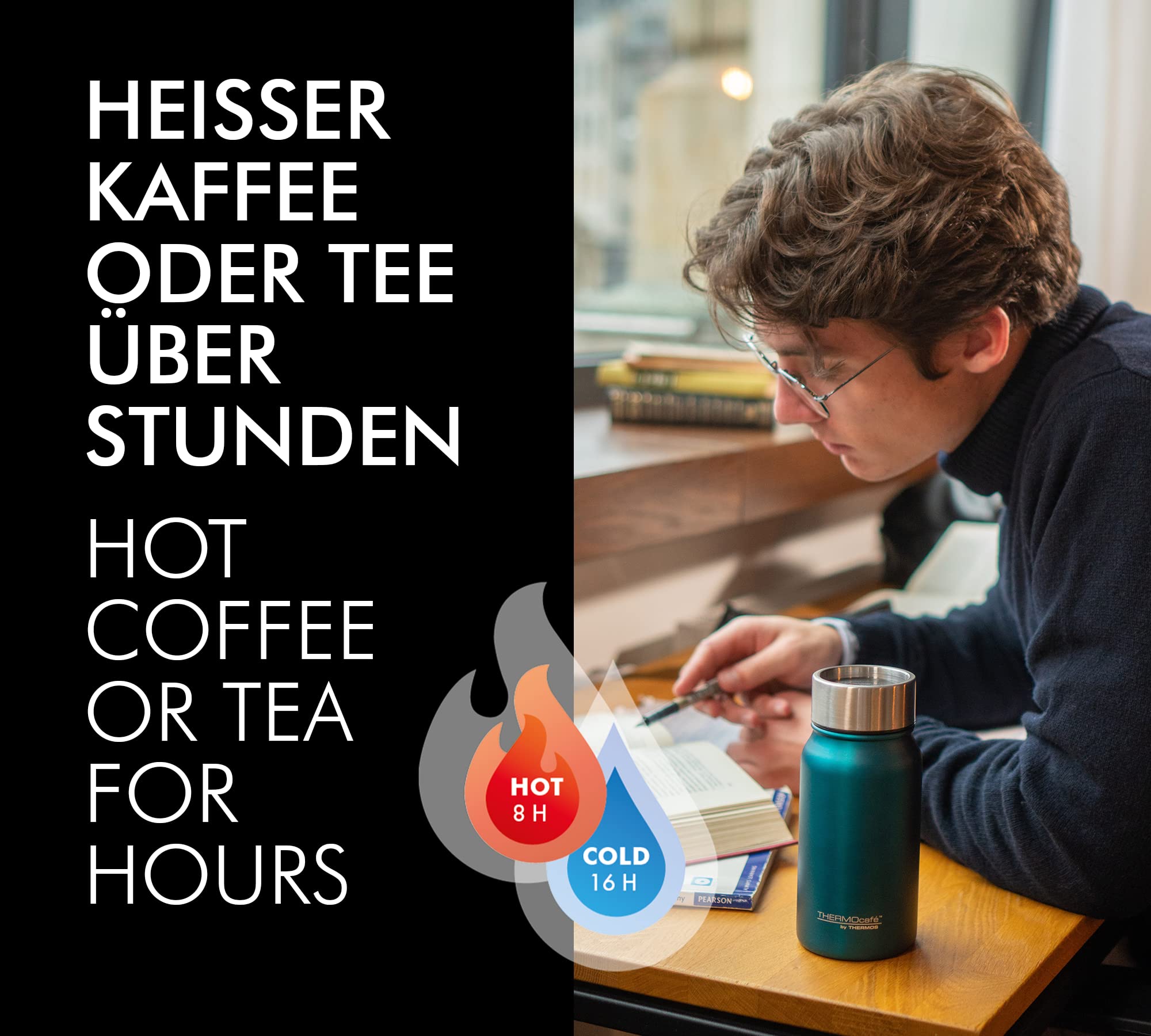 Tazza termica THERMOSÃƒâ€šÃ‚Â® TC Bottle 0,35l turchese - 3