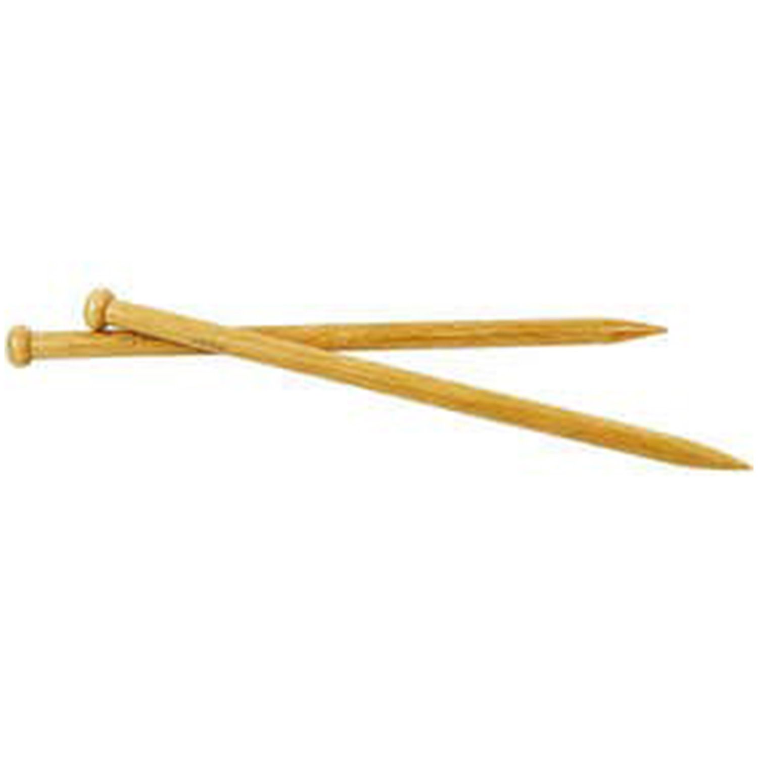 2 Aiguilles À Tricoter En Bambou 35 cm - Ø 15 mm - Creotime - 2