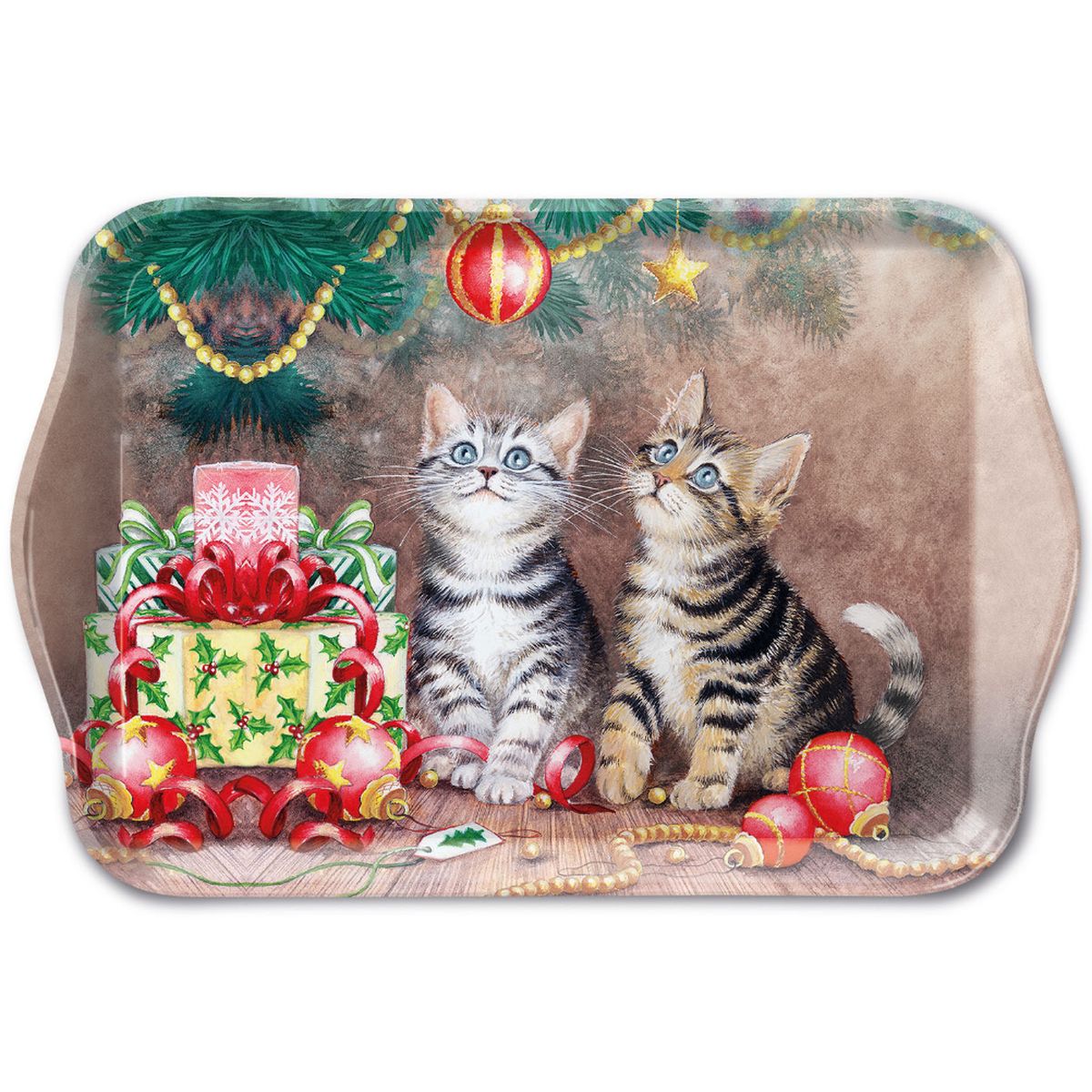 Plateau En Céramique En Forme De Sapin De Noël X2 Modèles 18 Cm