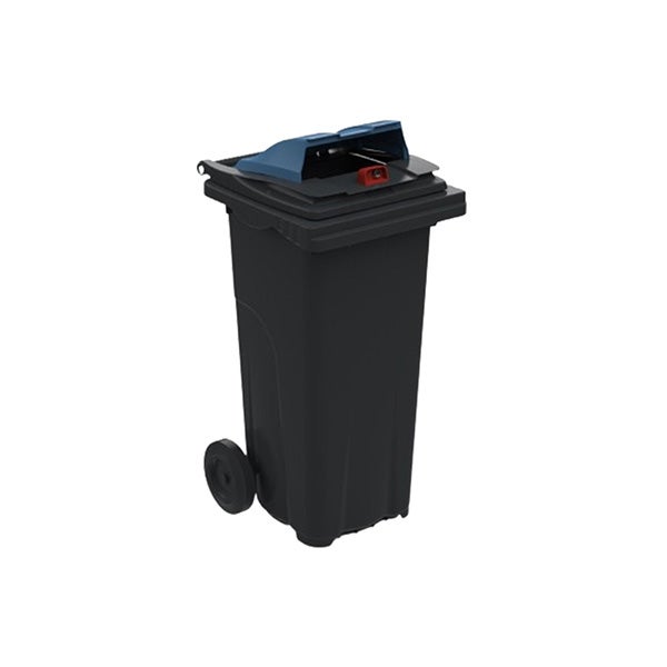 WELL HOME MOBILIARIO & DECORACIÓN Wellhome Recycle Conteneur 110 Litres, Fermé C - 4