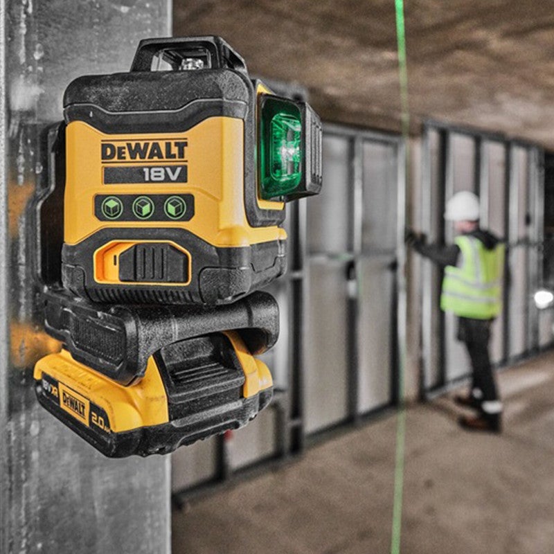 DEWALT Laser Multilinea Verde 3x360° 18V 2Ah - DCLE34031D1-QW - 4