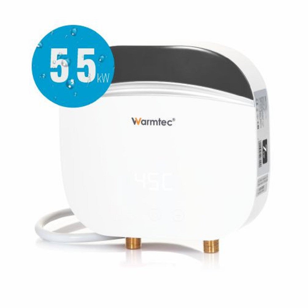 Przepływowy podgrzewacz wody elektryczny 5,5kW 230V Warmtec EcoSink+