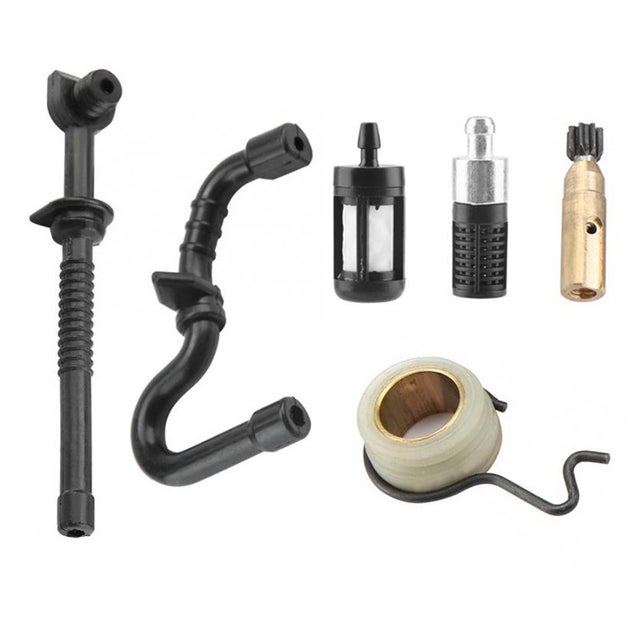 Pompe à Huile de Tronçonneuse Kit pour Stihl 017 018 MS180 MS170 MS 170 MS 250 avec Turbine Tuyau de Carburant Tuyau d'Huile Filtre à l'Huile