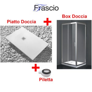 Receveur De Douche Bidai Avec Cadre 80X120 Cm Couleur Gris Clair RAL 7035 Grille Acier 96857297