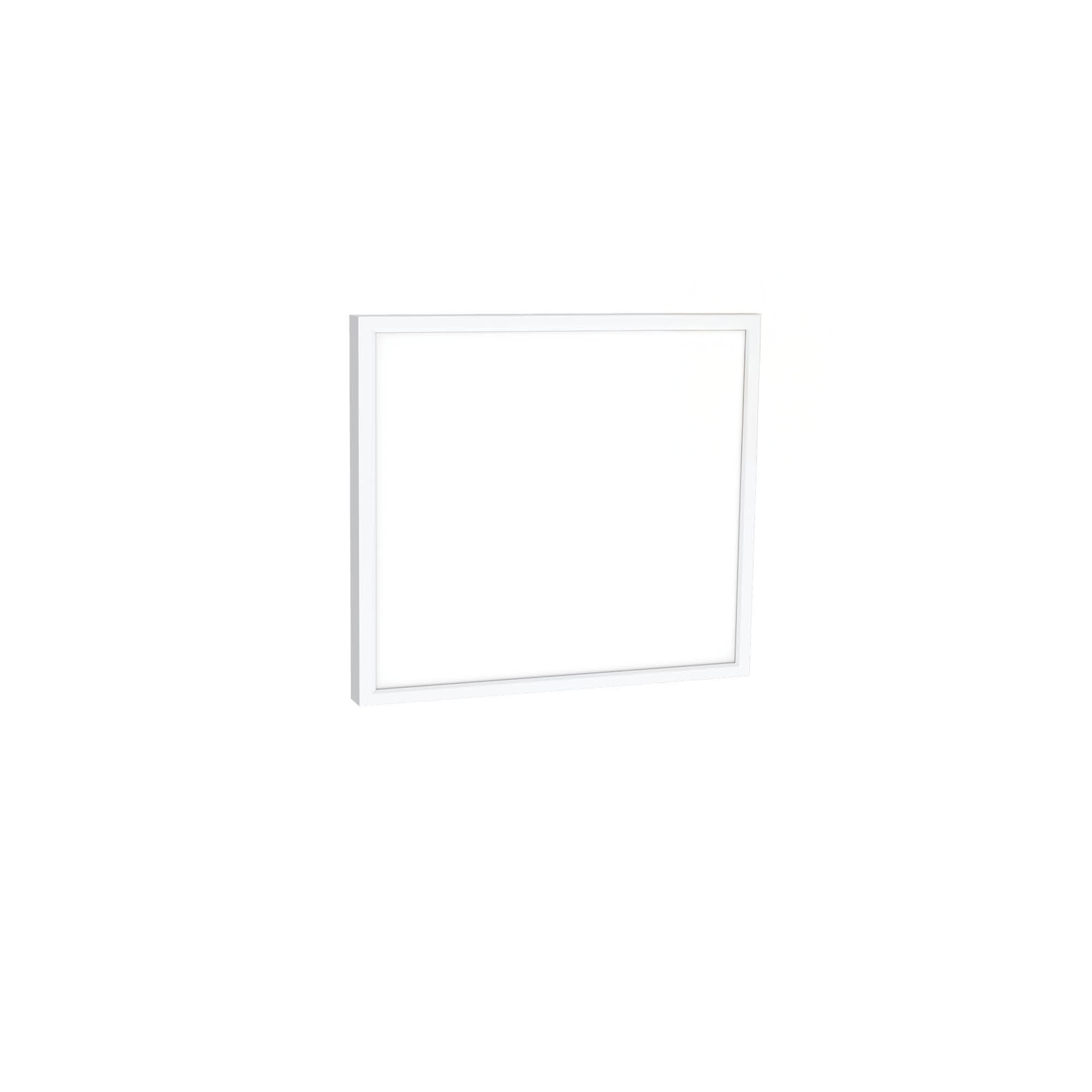 INSPIRE - Zestaw 5 paneli LED GDAŃSK - Dł. 59,5 x Szer. 59,5 x Wys. 2,3 cm - 5800 Lm - 4000 K - IP20 - 42 W - Białe aluminium