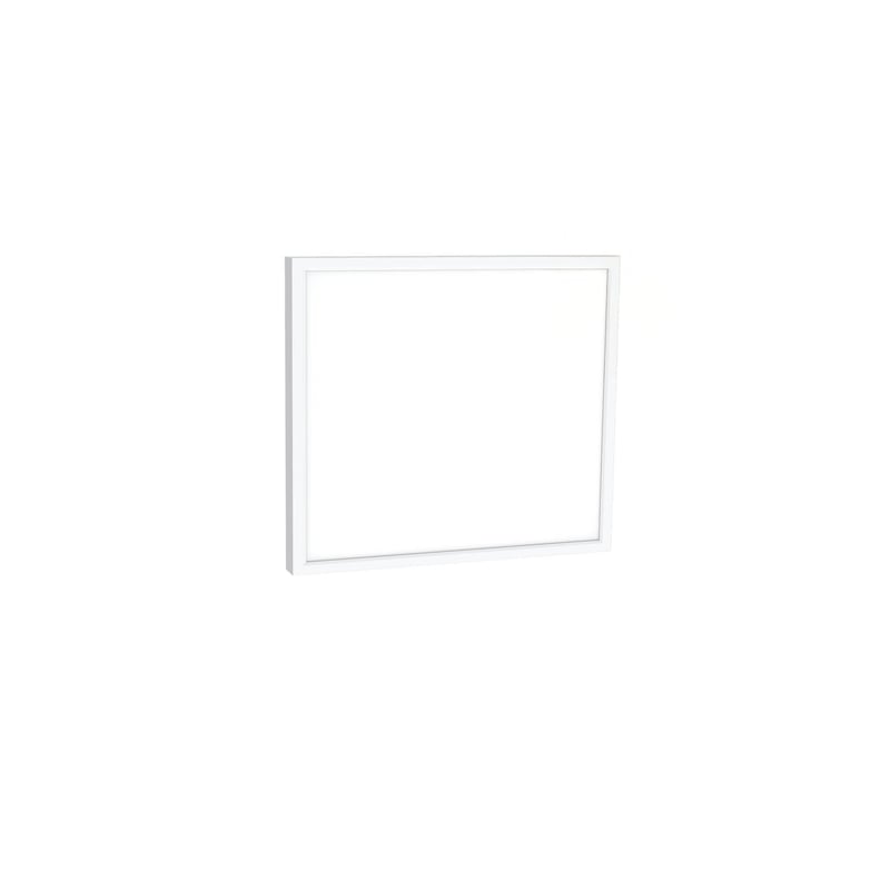 INSPIRE - Zestaw 5 paneli LED GDAŃSK - Dł. 59,5 x Szer. 59,5 x Wys. 2,3 cm - 5800 Lm - 4000 K - IP20 - 42 W - Białe aluminium