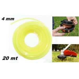 Filo Per Decespugliatore In Nylon - Sezione Quadrata 4mm, Lunghezza 15m, Colore Giallo, Marca Riegolux - Foto 6