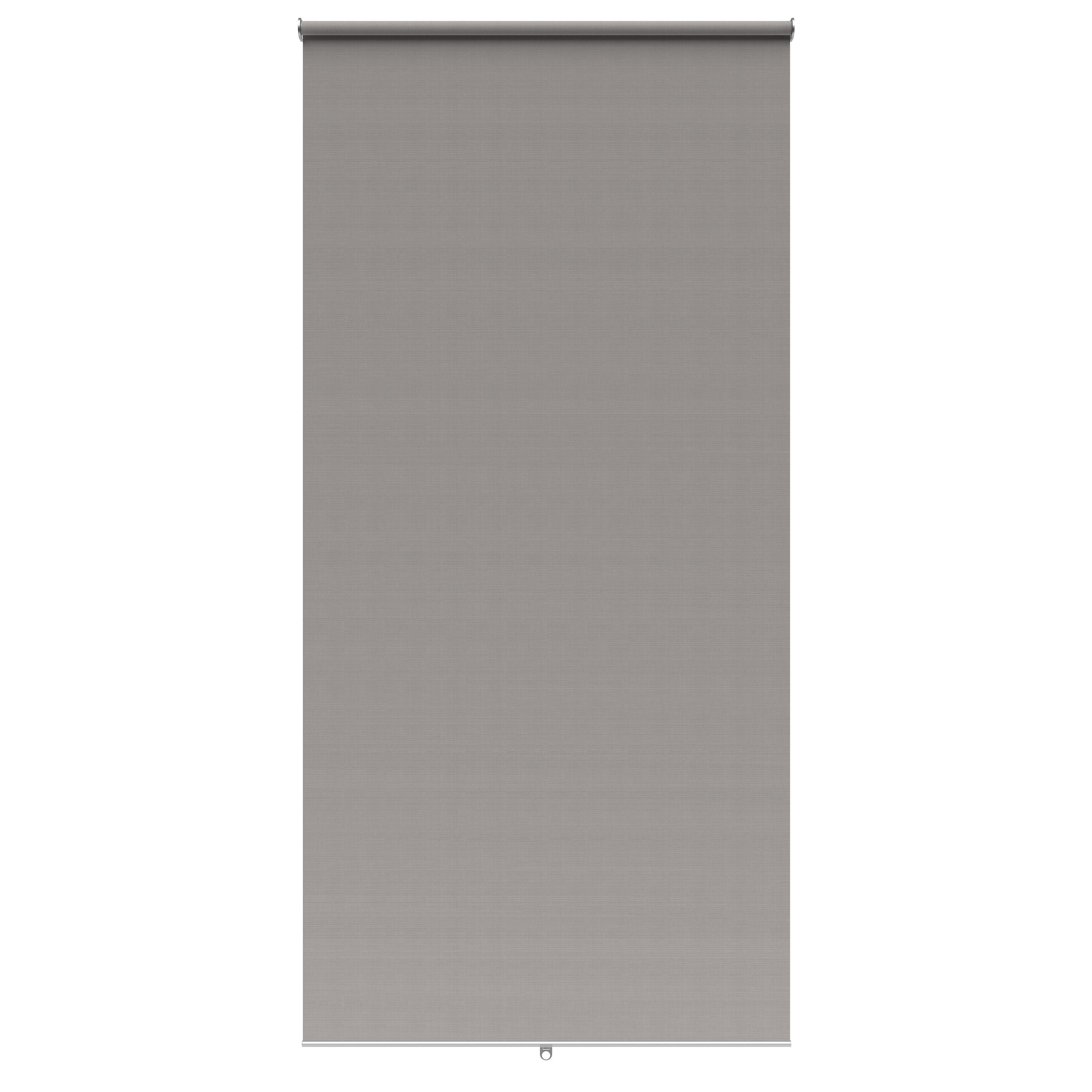 Roleta zaciemniająca Samba szara, szer. 40 x wys. 190 cm z automatycznym podnoszeniem, INSPIRE