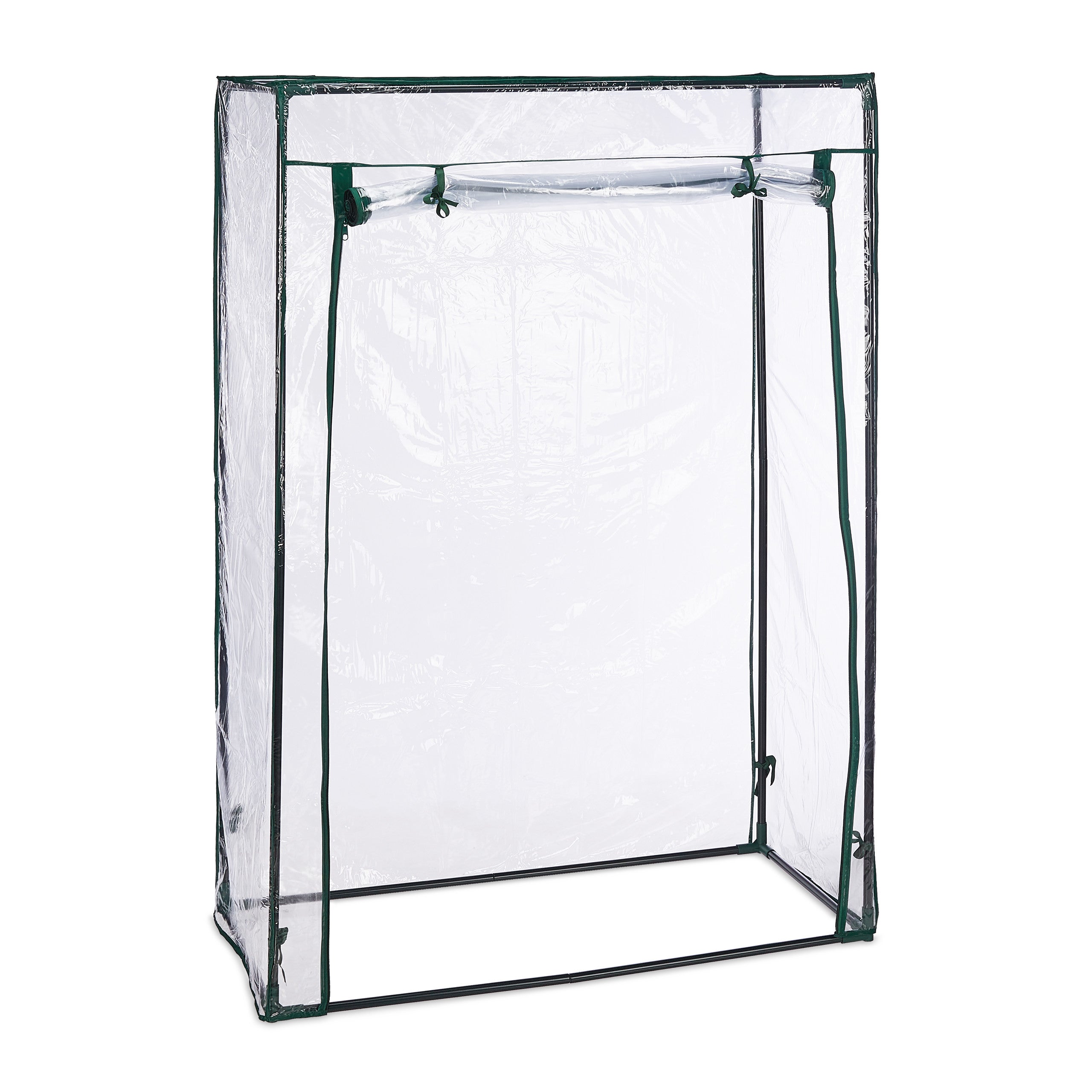 Serre De Jardin Ou De Balcon 3 Niveaux Avec Bâche PVC Transparente - 4
