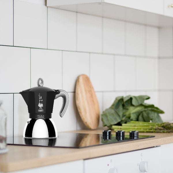 Cafetière italienne BIALETTI Moka induction 6 tasses black - 2