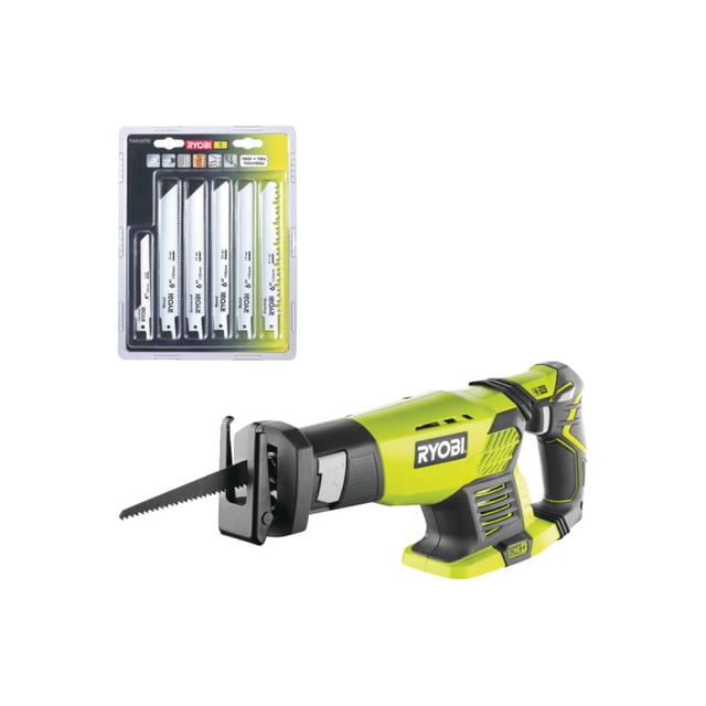 Confezione RYOBI - Sega a nastro RRS1801M - 18V OnePlus senza batteria e caricabatterie - Confezione di 6 lame universal
