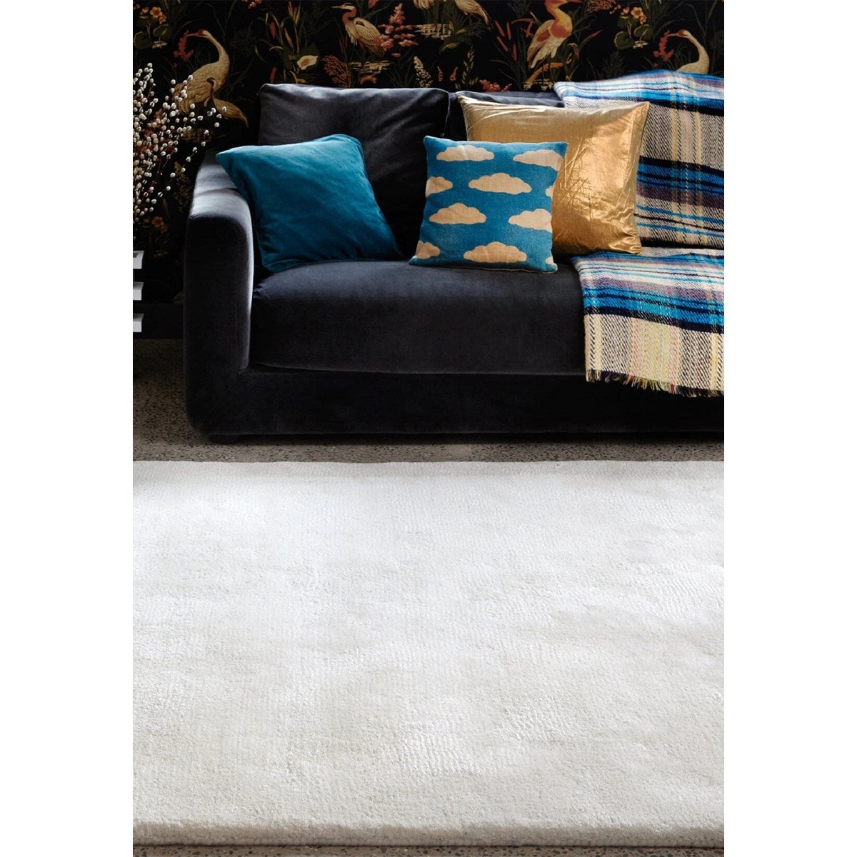 Tapis de salon en laine tufté main PASTEL 160x230 cm - 2