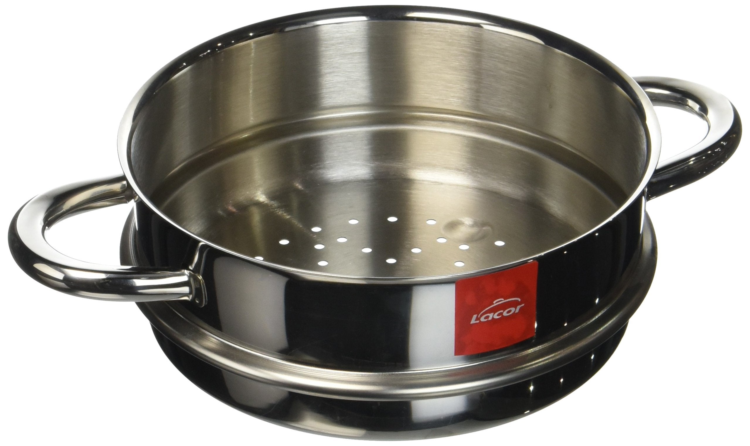 Panier Multi-Vapeur Le Creuset Acier Inoxydable 20 24 cm | Boutique