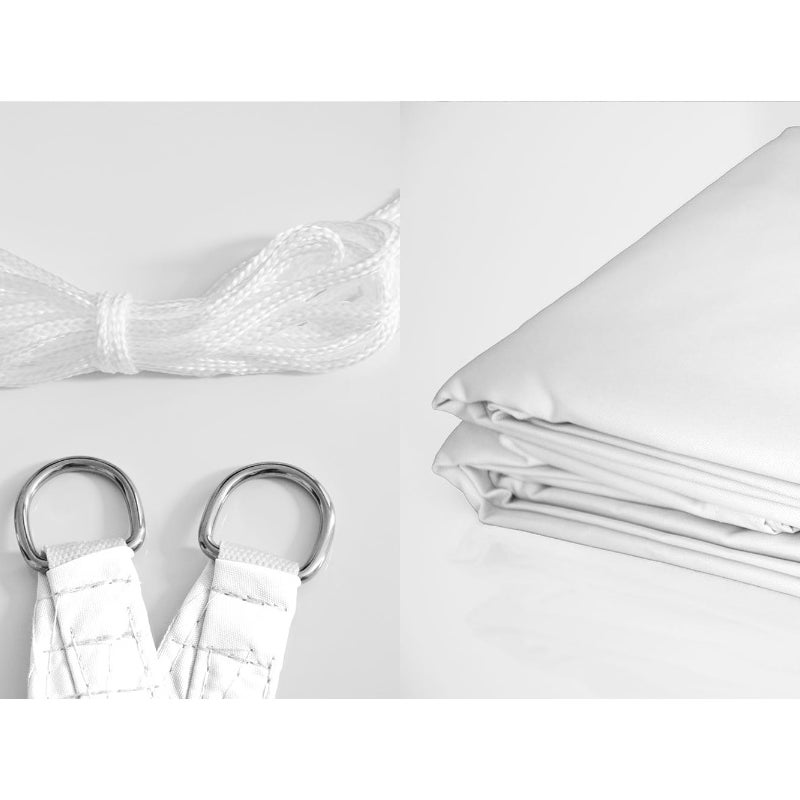 Żagiel przeciwsłoneczny Aio Factory wodoodporny ortalion biały 3x2 m 1szt