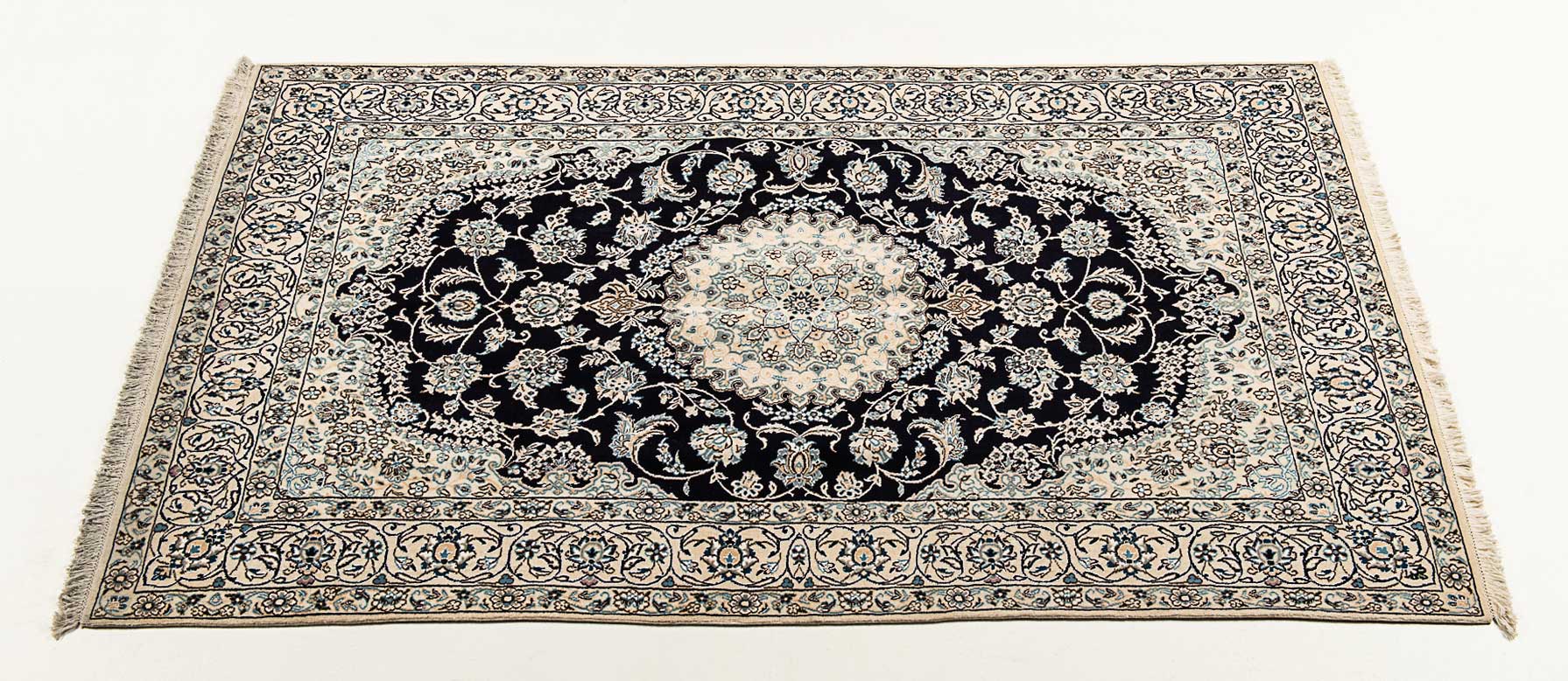 Oryginalny ręcznie robiony dywan orientalny, wymiary: 260x157 cm z certyfikatem autentyczności