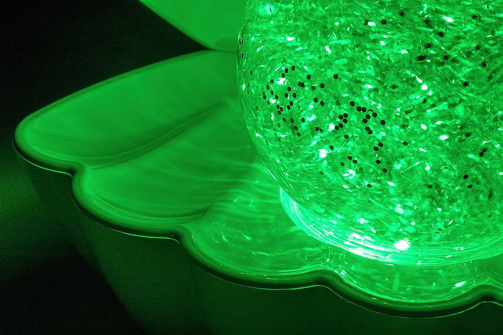 Lampa stołowa LED perła w muszli Sparkly biała 0.8W RGB tworzywo sztuczne wym:15x18x13cm IP20 Rabalux - 7