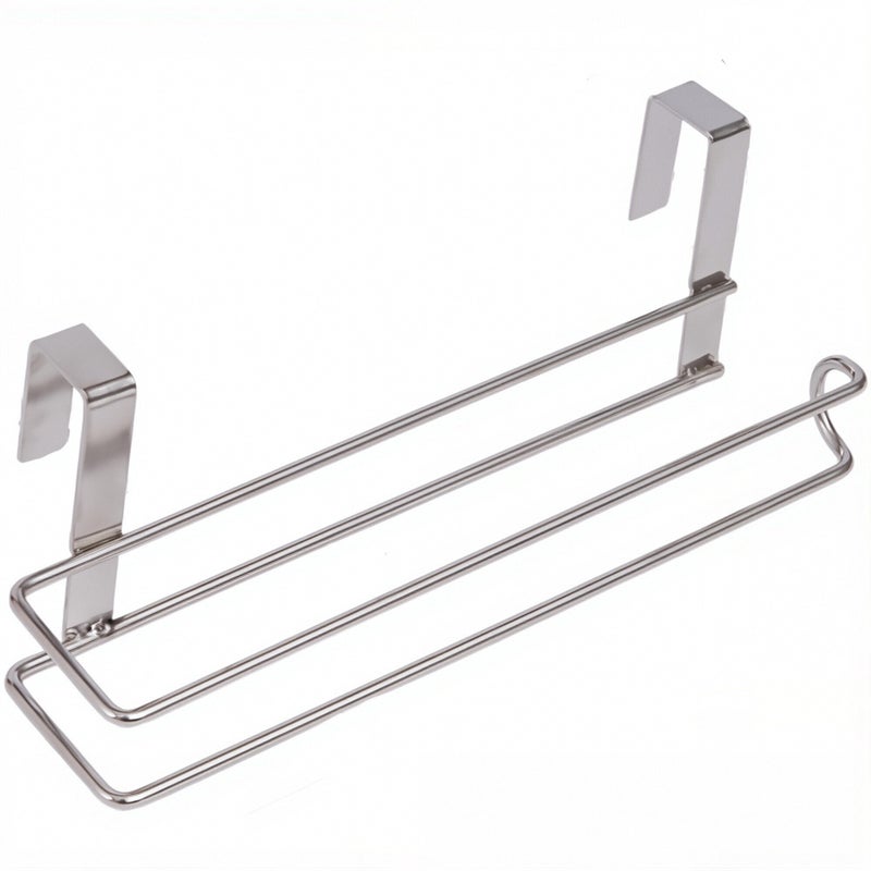 Stojak na ręczniki papierowe ze stali nierdzewnej stojak do przechowywania ręczników papierowych bez perforacji podszafkowy uchwyt ręczniki papierowe