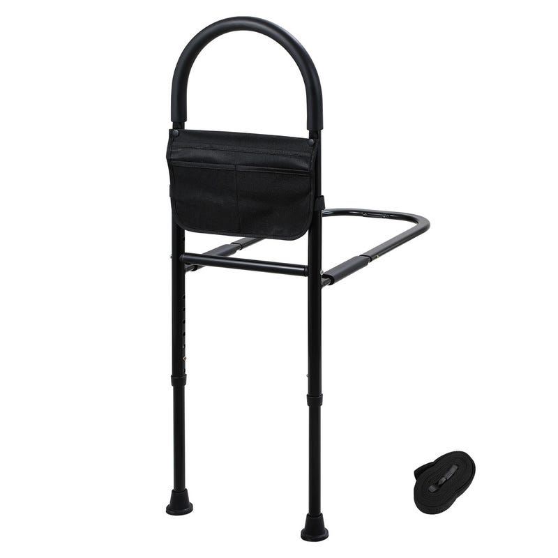 Griglia Protezione Letto Bambini - 180x80 Cm, Regolabile 60-96 Cm, Grigio, Rete Ariosa - Foto 5