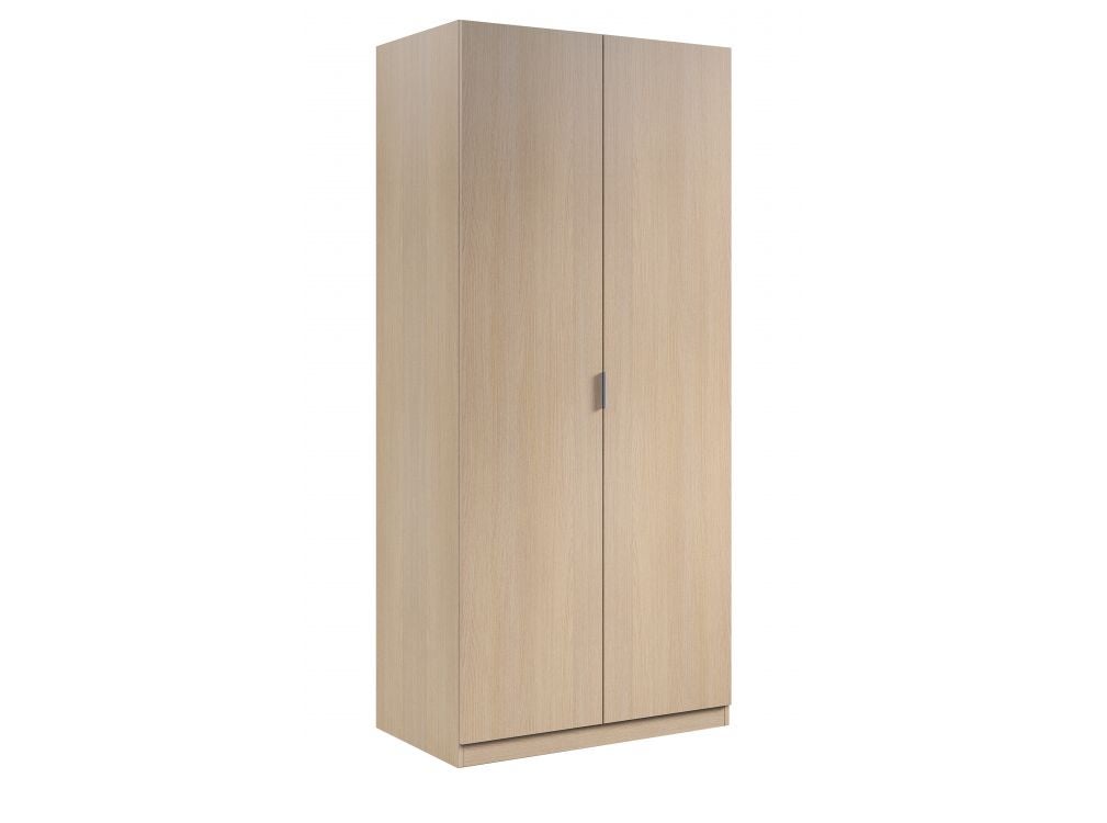 Armoire penderie ELOAH L82 x H180cm - Bois - 5