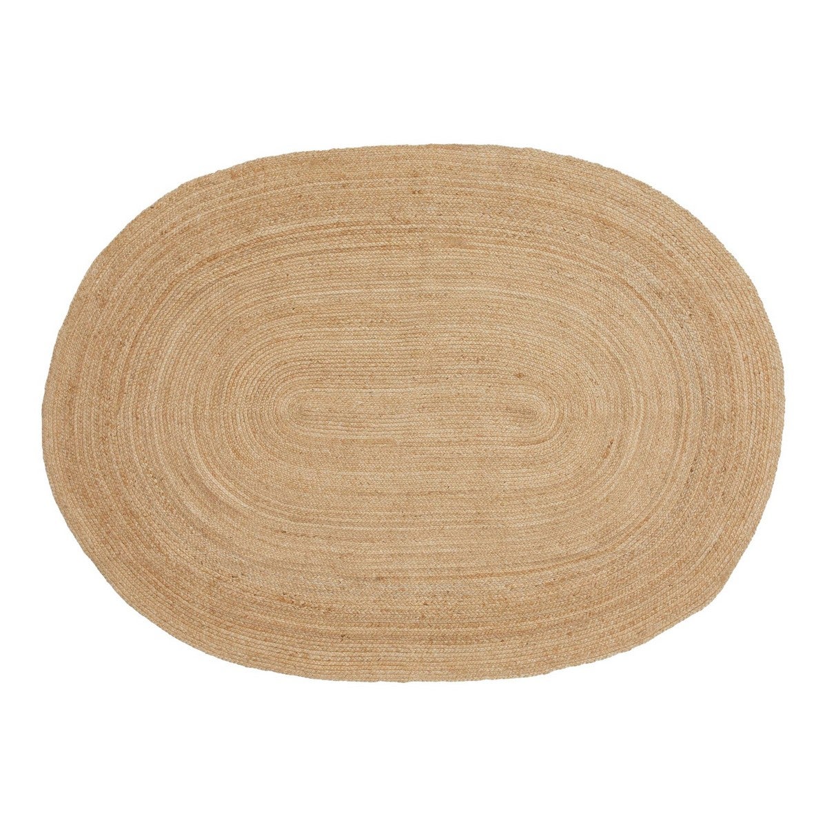 Owalny Dywan Bombaj, Juta, Brązowy, Seven Design