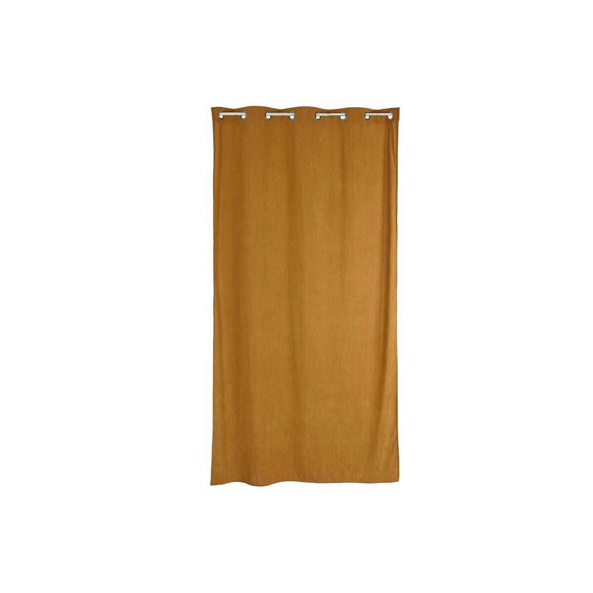 Cortina home esprit mostaza poliéster 140 x 260 x 260 cm