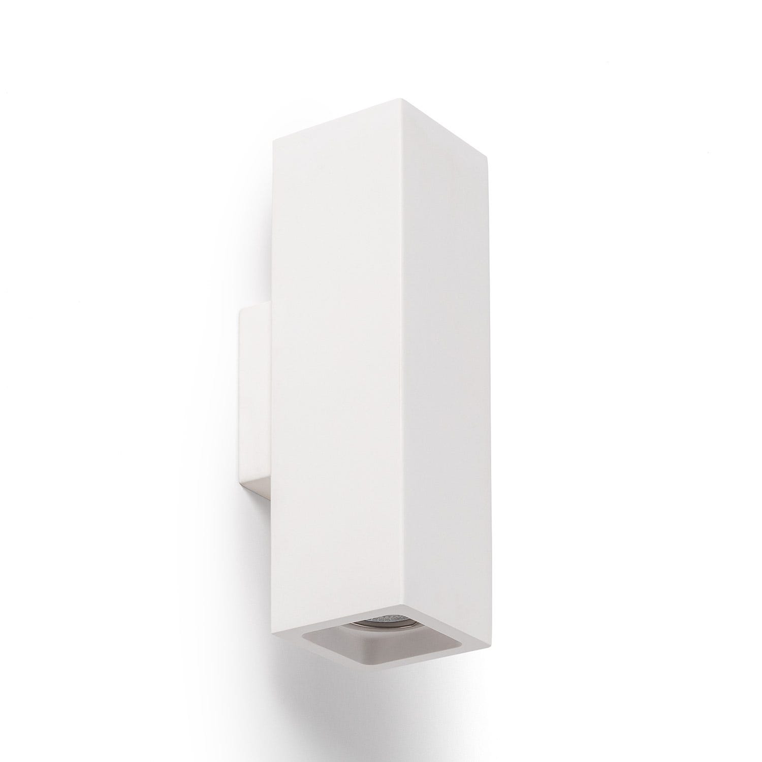 Applique Murale Plâtre Éclairage Double Face Upinde Blanc | Leroy Merlin Applique Murale Plâtre Éclairage Double Face Upinde Blanc | Leroy Merlin