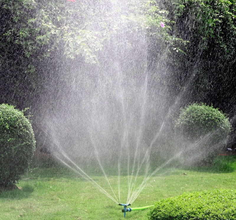 Arroseur de jardin de pelouse,arroseur de jardin de rotation de 360 ​​degrés pour la cour,grande surface, système d'arrosage d'eau de jardin réglable - 5